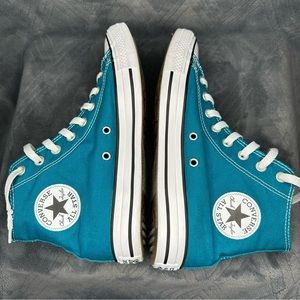 Converse-All Star-Chuck Taylor-Spruce Teal Blue-Women size 10- Men size 8